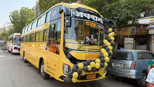 Jivdani Tours and Travels Bus-Front Image