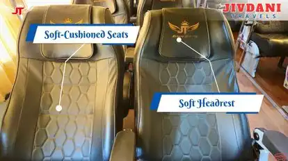 Jivdani Tours and Travels Bus-Seats Image