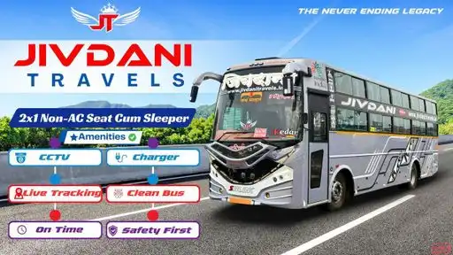 Jivdani Tours and Travels Bus-Front Image
