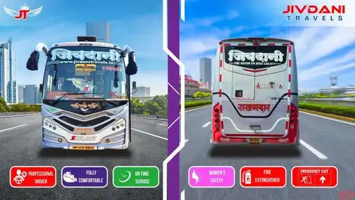 Jivdani Tours and Travels Bus-Front Image