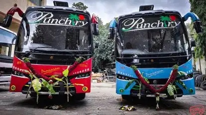 Punchiry Travels and Holidays Bus-Front Image