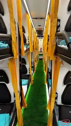 Punchiry Travels and Holidays Bus-Seats layout Image