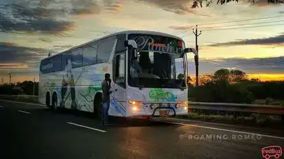 Punchiry Travels and Holidays Bus-Front Image
