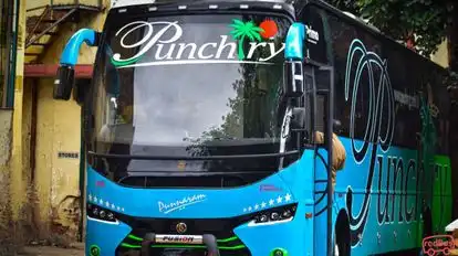 Punchiry Travels and Holidays Bus-Front Image