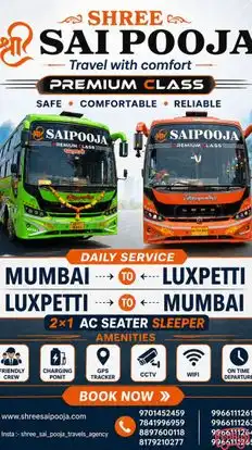 Shree Saipooja Travels Bus-Front Image