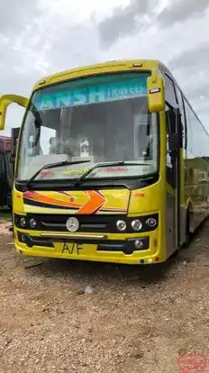 Ansh Travels Bus-Front Image