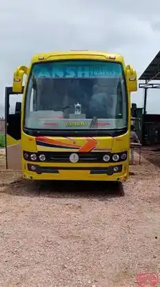Ansh Travels Bus-Front Image