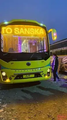 Sanskar Travels Bus-Front Image