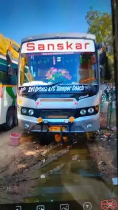 Sanskar Travels Bus-Front Image