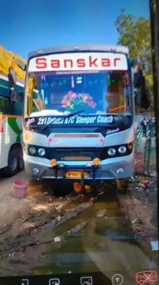 Sanskar Travels Bus-Front Image