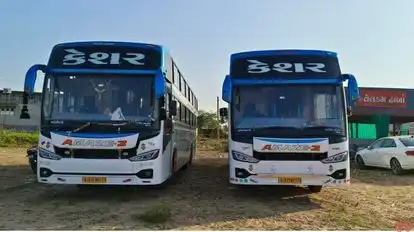 Keshar Travels Bus-Front Image