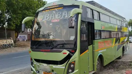 Baba Travels Mathura Bus-Front Image