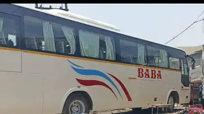 Baba Travels Mathura Bus-Side Image