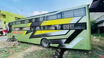 Baba Travels Mathura Bus-Side Image