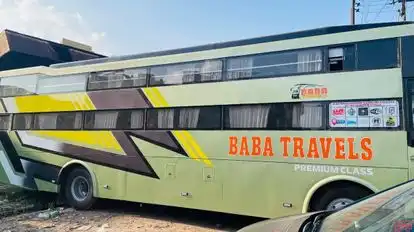 Baba Travels Mathura Bus-Side Image