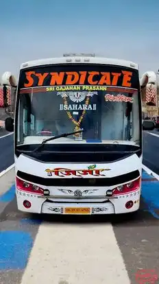 Sahara Travells Bus-Front Image