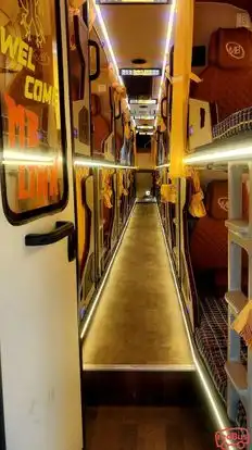 Sahara Travells Bus-Seats layout Image