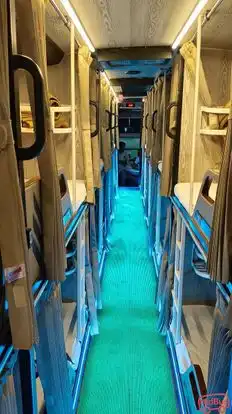 Sahara Travells Bus-Seats layout Image