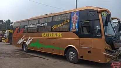 SUBAM TRAVELS Bus-Side Image