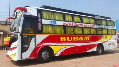 SUBAM TRAVELS Bus-Side Image
