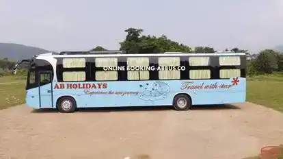 A B Holidays And Adventures Pvt.Ltd Bus-Side Image