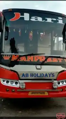 A B Holidays And Adventures Pvt.Ltd Bus-Front Image