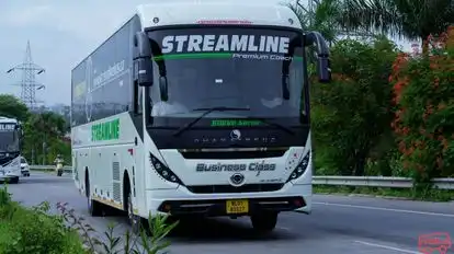 Streamline tours and travels Bus-Front Image