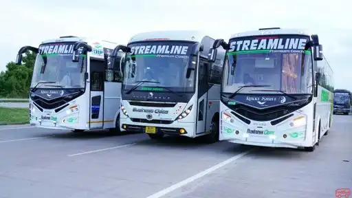 Streamline tours and travels Bus-Front Image