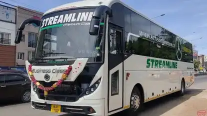 Streamline tours and travels Bus-Side Image