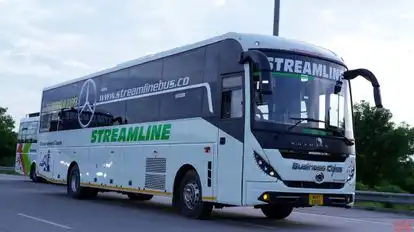 Streamline tours and travels Bus-Side Image