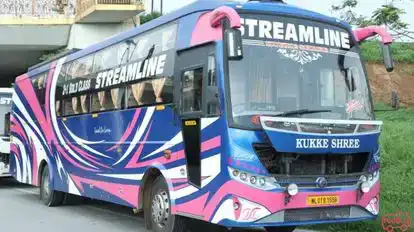 Streamline tours and travels Bus-Front Image