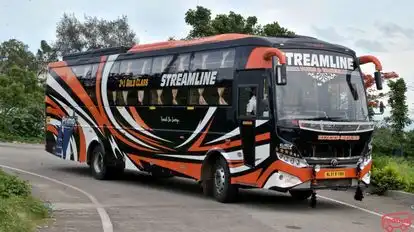 Streamline tours and travels Bus-Front Image