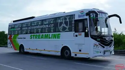 Streamline tours and travels Bus-Side Image