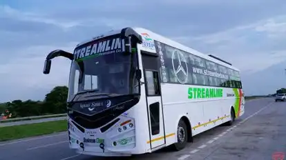 Streamline tours and travels Bus-Side Image