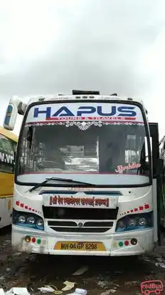 Hapus Tours & Travels Bus-Front Image