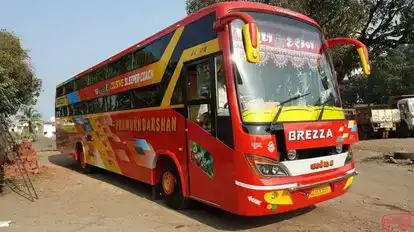 Pramukhswami Darshan Travels Bus-Front Image