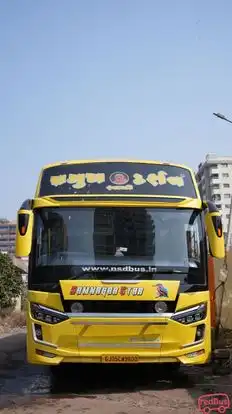 Pramukhswami Darshan Travels Bus-Front Image