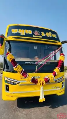 Pramukhswami Darshan Travels Bus-Front Image