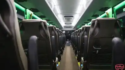 Humsafar Travel Agency Bus-Seats layout Image