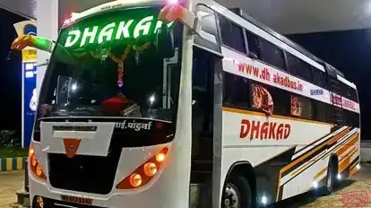 Dhakad Travels Bus-Front Image