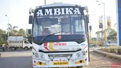 Ambika Travels  Bus-Front Image