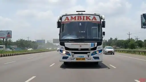Ambika Travels  Bus-Front Image