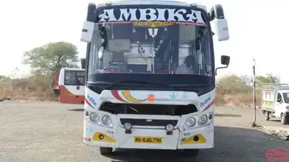 Ambika Travels  Bus-Front Image