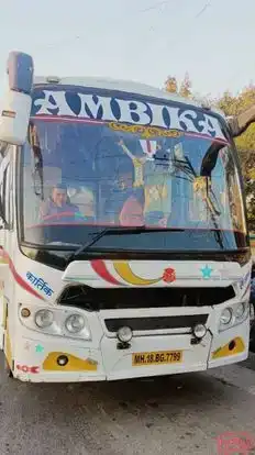 Ambika Travels  Bus-Front Image