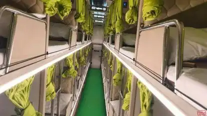 Finch travels Bus-Seats layout Image