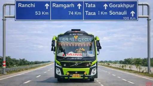 Ajit Transport Bus-Front Image