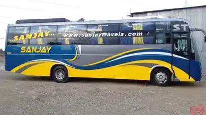 Sanjay Travels Bus-Side Image