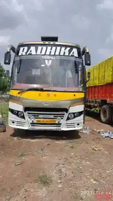 Radhika Tours and Travels Bus-Front Image