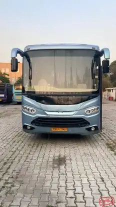 Rajdhani Travels            Bus-Front Image