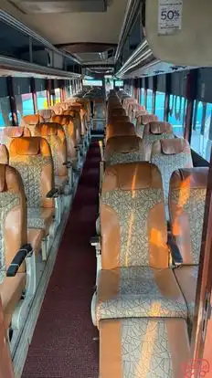 Rajdhani (Zamindara) Travels Bus-Seats layout Image